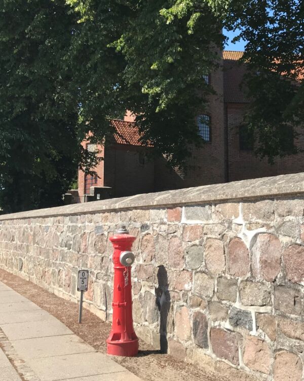 Brandhane ved Skanderborg slotskirke