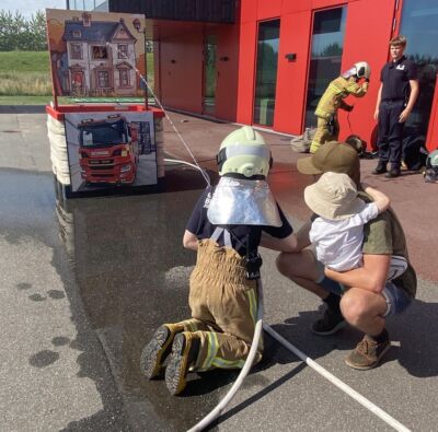 Besøg af børnehave Østjyllands Brandvæsen